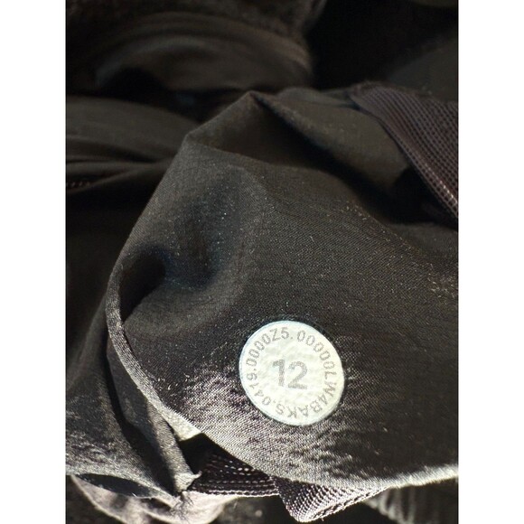 Lululemon Women's Two Tone Fleece Jacket Size 12 Black - Picture 8 of 10